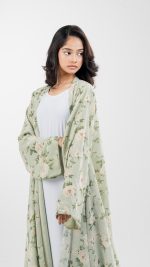 Sage Green floral - Image 4